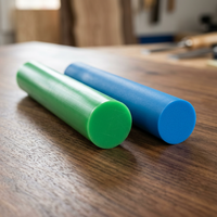 Barres en plastique technique STE POM UHMWPE NYLON, tiges découpées sur mesure de 5 mm à 220 mm