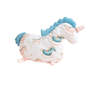 Produttore a basso prezzo di fabbrica super morbido colorato carino 2 in 1 unicorno elefante giocattoli farcito cuscino di peluche - Product Image 1