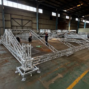 Plataforma Modular de Aluminio Resistente a la Lluvia, Diseño Personalizado, Forma Cuadrada, Capacidad de Carga de 500 kg, para Eventos, Conciertos, <span class=keywords><strong>Alquiler</strong></span>, Fábrica - Product Image 5