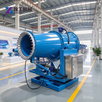 Canon à eau pour le contrôle de la poussière 80m avec structure robuste pour les opérations sur les sites miniers