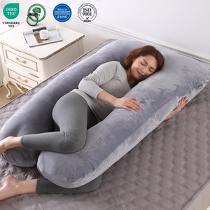 Vente chaude oreiller <span class=keywords><strong>de</strong></span> maternité d'allaitement u forme côté oreiller <span class=keywords><strong>de</strong></span> couchage coussins pour les femmes enceintes - Product Image 1