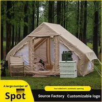 Carpa Inflable Portátil para Camping de Cuatro Estaciones XZ OEM ODM de 4*3*2m para Fiestas al Aire Libre con Bomba de Aire Impermeable y Fácil Instalación