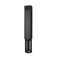 Supports de verre robustes et réglables en acier inoxydable satiné 2205 pour balustrades en verre trempé d'extérieur, d'hôtel, de villa, d'escalier, de balcon et de piscine