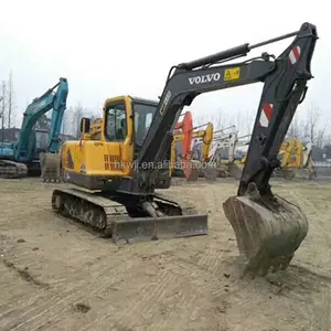 used volvo55 mini excavator with strong power from Sweden for sale / second hand volvo 55 crawler excavators for sale