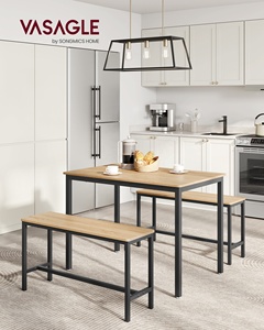 <span class=keywords><strong>VASAGLE</strong></span>-<span class=keywords><strong>Table</strong></span> et banc de salle à <span class=keywords><strong>manger</strong></span> moderne et peu encombrants, meubles en bois, ensemble de <span class=keywords><strong>table</strong></span> nordique - Product Image 2