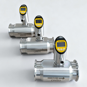 مقياس تدفق الزيت والماء عالي الدقة مع شاشة OLED، مخرج 4-20 مللي أمبير، مصدر طاقة 24 فولت تيار مستمر، قابل للتخصيص حسب الطلب - Product Image 2