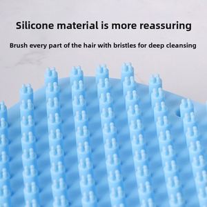 Silicone Shower Brush Cats <b>Bathing</b> and Grooming Versatile <b>Pet</b> <b>Cleaning</b> Tool for Bathroom Use - Product Image 4