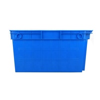 BYPC-caisses empilables en plastique PP PE de bonne qualité 600x400x310mm pour le transport des tomates et légumes agricoles