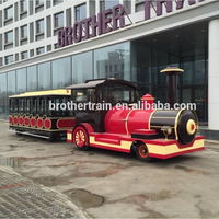Si usted quiere comprar gran hermoso escala HO modelo trackless tren turístico, nuestra empresa es fabricante, póngase en contacto conmigo por favor