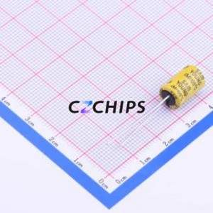 Condensateur électrolytique en aluminium à montage traversant NXK 25V330 8*11.5, D8xL11.5mm 330uF 20% 25V 3.5mm - Product Image 2