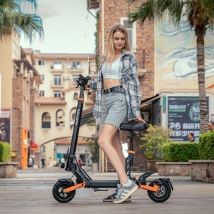 Scooter Eléctrico Kukirin Pro, Nueva Versión 2026, Llantas de Vacío de 9 Pulgadas, Carga de 120 kg, con Asiento - Product Image 2
