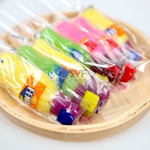 Fábrica <span class=keywords><strong>CANDY</strong></span> <span class=keywords><strong>QUEEN</strong></span>, venta al por mayor, etiqueta personalizada, piruletas de caramelo duras multicolores (paquete individual), botellas de Cola Halal afrutadas recubiertas - Product Image 5