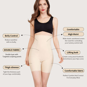 Pantaloncini modellanti in Nylon senza cuciture S-SHAPER da donna di alta qualità personalizzati maternità taglie forti 3D che scolpiscono le mutandine di controllo dei <span class=keywords><strong>fianchi</strong></span> - Product Image 2