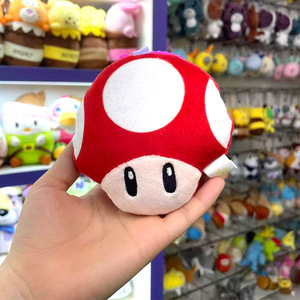Porte-monnaie en peluche Mario mignon et amusant, 4 pouces, porte-clés dessin animé, sac à fermeture éclair, jouet doux pour les 14 ans et plus, vente en gros - Product Image 2