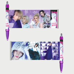 Penne a Sfera con Banner Estraibile HD KPOP Stray Kids Rock Star, Articoli di Cancelleria alla Moda per Studenti e Ufficio, Regali - Product Image 5