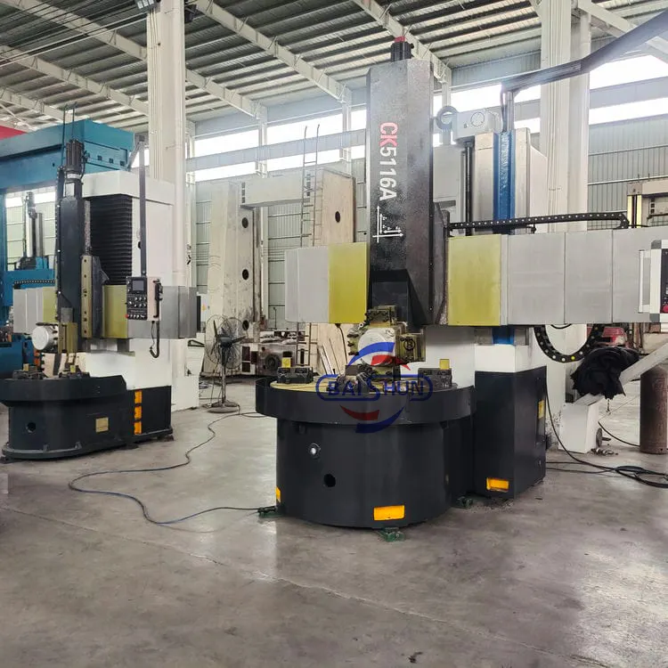 Automotive wheel metal machining high speed heavy duty Vertical turret lathe turning machine vtl