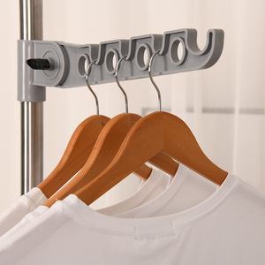 Telescópico multifuncional ajustable de alta calidad perchero plegable para ropa - Product Image 1