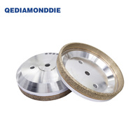 Disque abrasif diamanté à liaison métallique personnalisé en usine, forme de bol, pour chanfreinage de bords, meulage et polissage du verre, 1 pièce