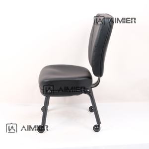 2022 <span class=keywords><strong>Las</strong></span> <span class=keywords><strong>Vegas</strong></span> Gokstoelen Roestvrijstalen Hotel Gokautomaatstoelen Vierbenig Met Wiel Poker Casino Zitstoelen - Product Image 4