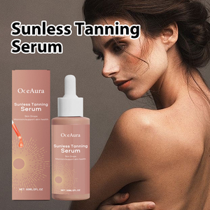 OEM gouttes autobronzantes sans soleil améliorer la peau mélanine liquide lustre naturel correcteur de couleur <span class=keywords><strong>pour</strong></span> le corps visage essence de booster de bronzage - Product Image 2