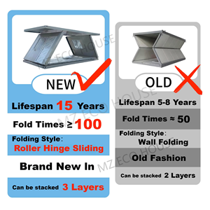 Casa Contenedor Plegable, Oficina, Hotel, Diseño Moderno, Casas Pequeñas de Lujo, Estudios Prefabricados, Baño, Contenedor Plegable - Product Image 6