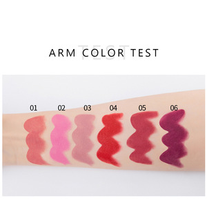 Set di Rossetti Liquidi Opachi Impermeabili a Lunga Durata con Vitamina C 2,5ml Cruelty Free 6 Colori Set Regalo di Lusso per il Trucco - Product Image 5