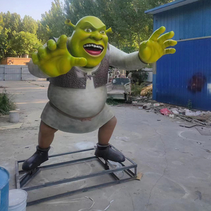 Escultura <span class=keywords><strong>de</strong></span> <span class=keywords><strong>Shrek</strong></span> <span class=keywords><strong>de</strong></span> Fibra <span class=keywords><strong>de</strong></span> Vidrio Personalizada, Figura <span class=keywords><strong>de</strong></span> Dibujos Animados, Estatua <span class=keywords><strong>de</strong></span> Resina <span class=keywords><strong>de</strong></span> <span class=keywords><strong>Shrek</strong></span> para Decoración - Product Image 1