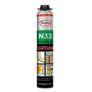 Hot sale one component 750ml 900g professional white polyurethane foam sealant