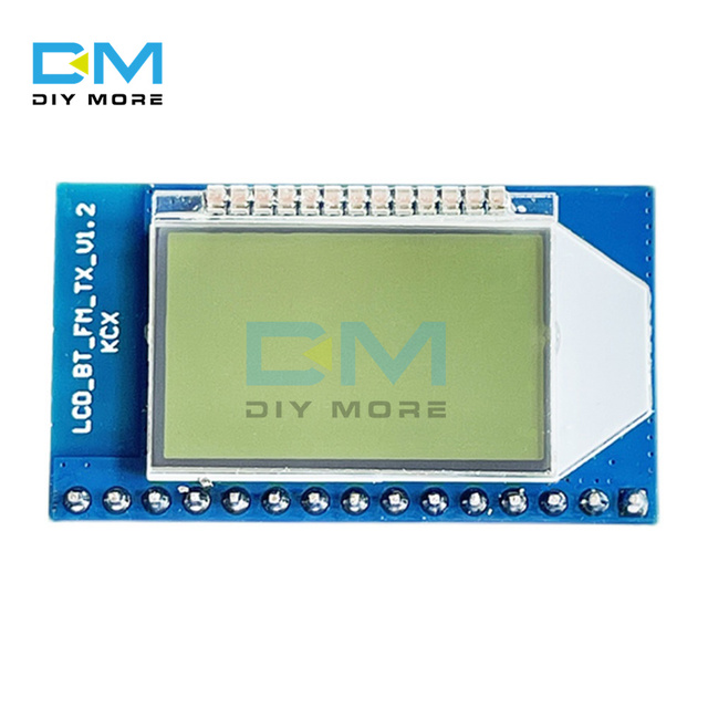 DIYMORE X-LM0069A RF Transmitter FM Stereo Audio Circuit Board Module Blue-tooth 500m Forwarding Distance 76-108MHz FM Radio