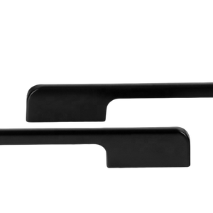 Tiradores de Cajones Negros Mate Modernos, Tiradores de Aluminio para Cajones de Cocina, Tiradores de Cómodas, Manijas para Gabinetes - Product Image 2