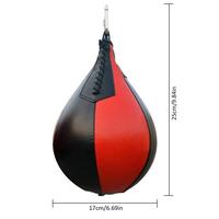 TOPTONS Nouveau produit Speed Sports Training Punch Fit React Bandeau Boxe Reflex Balls Set