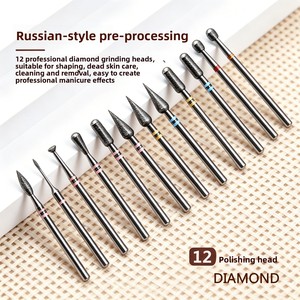 Juego <span class=keywords><strong>de</strong></span> Brocas para <span class=keywords><strong>Uñas</strong></span>, Herramientas para Limpiar Cutículas, Pulir, Tallar y Remover <span class=keywords><strong>Uñas</strong></span> <span class=keywords><strong>de</strong></span> Gel, para Uso en Salón, DIY y en Casa - Product Image 1