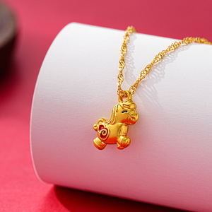 Horse Shaped Pendant Alloy Plated DIY Jewelry Accessories 12mm For Zodiac Year Wealth Charm <b>Bracelet</b> Findings - Product Image 3