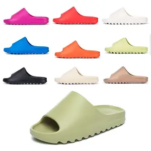 Mannen Luxe Merk Outdoor 2023 Trending Dikke Bodem Sliders Strand Sandaal Custom Designer Glijbanen Voor Mannen