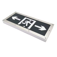 Petite taille étanche LED sécurité d'urgence SORTIE signe lumière contrôle centralisé feu marquage lampe