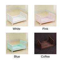 Kinder bett Baby Fotos Kleine Holzbett Posen Baby Neugeborene Requisiten Fotografie Requisiten Baby Photo Studio Requisiten Fotos