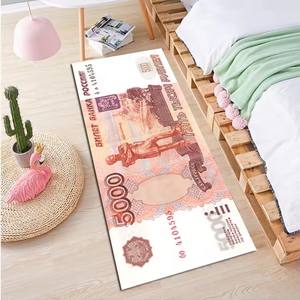 فريدة من نوعها فاتورة الدولار شريط حصيرة الكلمة طويلة مستطيلة السجاد غرفة نوم غرفة المعيشة عدم الانزلاق البساط مدخل ممر الخليج نافذة الديكور - Product Image 4