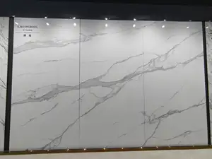 Trang trí nội thất nhà máy bán hàng trực tiếp mới mô hình gạch lát sàn kích thước lớn Onyx Đá Cẩm Thạch đá slab phòng tắm gạch 1600*3200 mét
