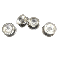 Lentille LED de 22 mm de qualité supérieure avec support, composant optique en PMMA transparent pour projecteur, lampe torche, downlight - Fabricant