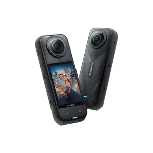 Caméra d'action étanche à <span class=keywords><strong>360</strong></span> degrés Insta360 <span class=keywords><strong>ONE</strong></span> <span class=keywords><strong>X2</strong></span> 5.7K Stabilisation à <span class=keywords><strong>360</strong></span> degrés Écran tactile Édition IA Diffusion en direct - Product Image 4