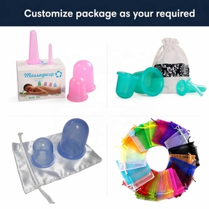 Juego de Ventosas de Silicona Personalizadas para Terapia de Masaje Facial y Corporal, Fabricante OEM, Moldeado Personalizado, Ventosas de Vacío Médicas Anticelulitis - Product Image 3