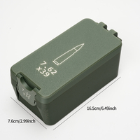 Boîte de rangement pour munitions de 7,62 mm, capacité de 50 coups, accessoires de tir et de chasse