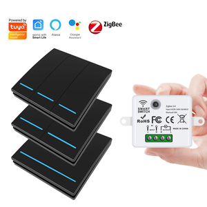 Tuya ZigBee Thông Minh Chuyển Đổi On-Off Không Dây Ứng Dụng Di Động Alexa Điều Khiển Bằng Giọng Nói Duy Nhất Cực 10A Max Hiện 240V <span class=keywords><strong>Wifi</strong></span> Hệ Thống Dây Điện-Miễn Phí - Product Image 6