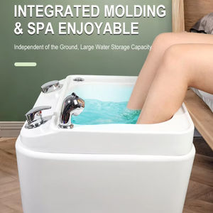 Bañera Portátil para Pedicura, Lavabo para Pies con Chorro y Luz - Product Image 2