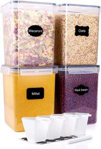 Kitchen storage miscellaneous grain storage tank 6.5L large-capacity pp transparent insect-proof moisture-proof sealed rice <strong>stor</strong> - Product Image 5