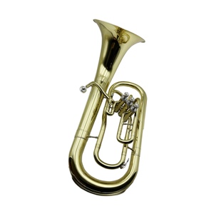 SEASOUND Bombardino OEM <span class=keywords><strong>de</strong></span> Alta Calidad JYMEP733 Instrumento <span class=keywords><strong>de</strong></span> Marcha Barato con Laca Dorada y <span class=keywords><strong>3</strong></span> Pistones Hecho <span class=keywords><strong>de</strong></span> Latón Tono Si Bemol - Product Image 3