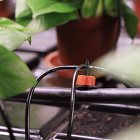 Tuyau d'irrigation goutte à goutte de 16 mm avec tuyau en PE sous-surface, système d'irrigation en plastique avec tuyau d'irrigation goutte à goutte à trous perforés