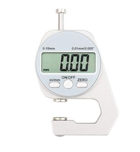 Jauges <span class=keywords><strong>d</strong></span>'<span class=keywords><strong>épaisseur</strong></span> numériques électroniques <span class=keywords><strong>de</strong></span> haute précision dispositif <span class=keywords><strong>de</strong></span> <span class=keywords><strong>mesure</strong></span> <span class=keywords><strong>d</strong></span>'<span class=keywords><strong>épaisseur</strong></span> <span class=keywords><strong>de</strong></span> cadran en <span class=keywords><strong>acier</strong></span> inoxydable avec pointe pointue à tête plate - Product Image 2