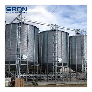 Silo de acero inoxidable para almacenamiento de granos, maíz de trigo de bajo coste, buen precio