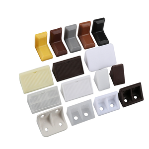 Modern Nylon Plastic Angle Bracket Atacado 90 Graus Ângulo Direito L-Shaped Suporte <span class=keywords><strong>para</strong></span> Móveis Conector Triângulo Prateleira - Product Image 6